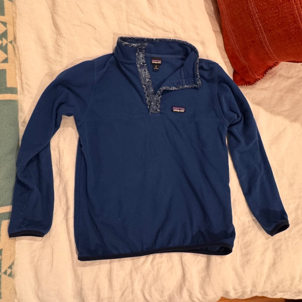 Patagonia kids micro Snap T pullover
